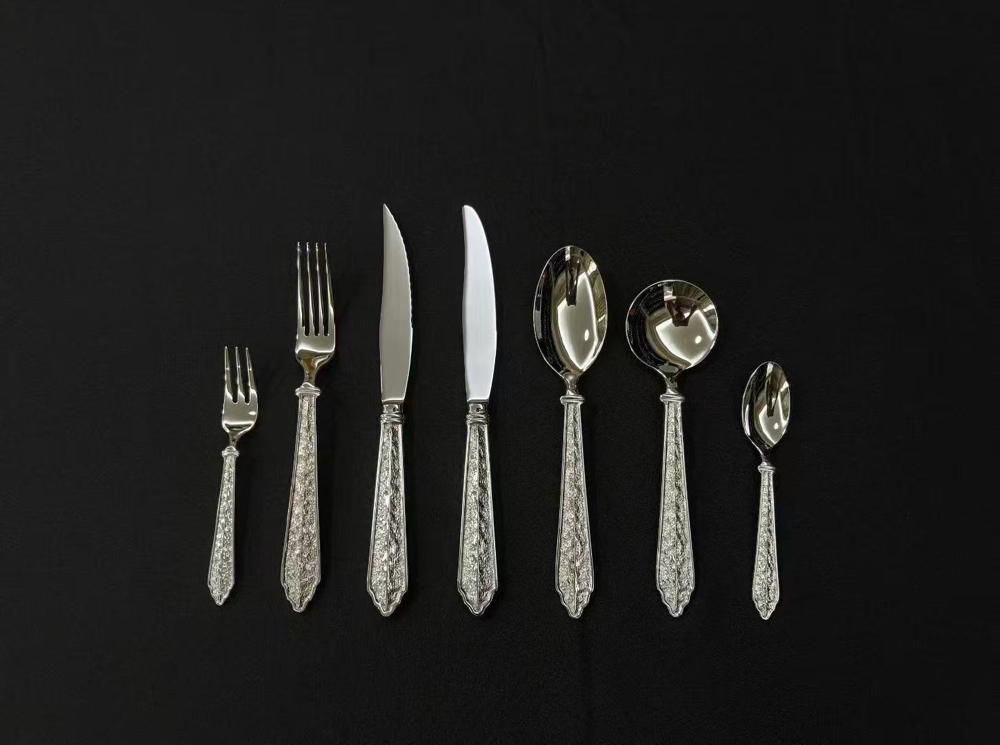 Luxury Ornate 304 Stainless Steel Flatware for Fine Dining | ZC Utensils