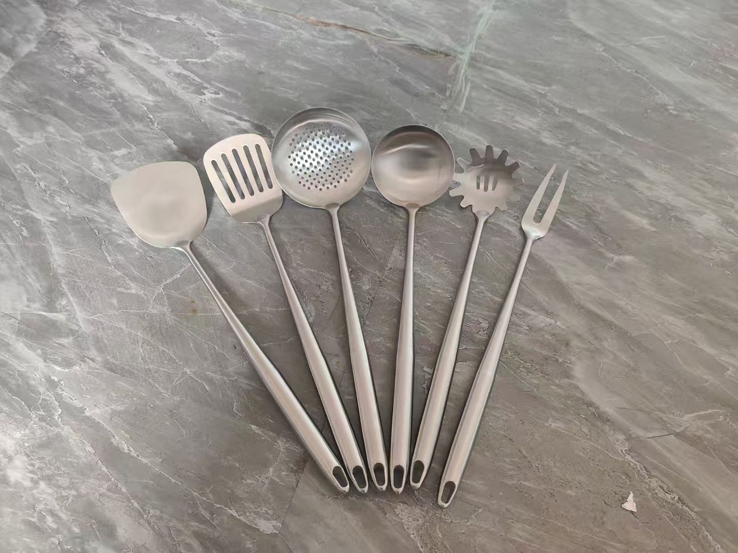 Professional One-Piece Stainless Steel Kitchen Utensil Set | ZC Utensils